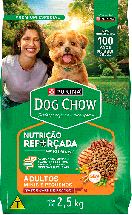 DOG CHOW Adulto Racas Pequenas Frango Arroz 2,5kg