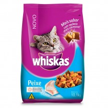 WHISKAS PEIXE 10,1KG