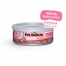 PET DELICIA GATOS FILHOTES PAPINHA DE FRANGO 110G