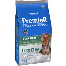 Premier Ces Raas Especficas Yorkshire Adultos Sabor Frango 7,5kg