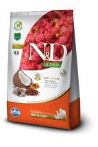 N&D QUINOA CAES SKIN & COAT PEIXE 10,1KG