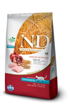 N&D ANCESTRAL GRAIN FELINE CASTRADO FRANGO  400G