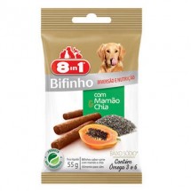 BIFINHO 8EM1 SABOR CARNE COM MAMO E CHIA 55G