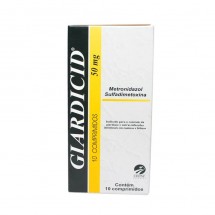 GIARDICID 50MG 10CP
