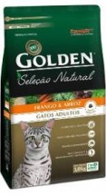 Golden Seleo Natural Gatos Adultos Sabor Frango & Arroz 3kg
