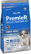 Premier Ces Raas Especficas Lhasa Apso Filhotes Sabor Frango 1kg