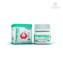 PETPRAZOL. 20 MG COM 30 COMPRIMIDOS