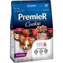 PREMIER COOKIE CES FILHOTES SABOR FRUTAS VERMELHAS E AVEIA 250 G