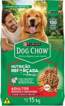 DOG CHOW Adultos Frango/Carne e Arroz 15kg