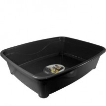 BANHEIRA GATO CLASSIC FURACAOPET - BLACK