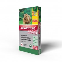 ADVANTAGE MAX3 PARA CES AR 4 KG COM 3 UNIDADES (EMBAL.ECONOMICA)