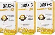 OGRAX-3 500 30 CAPSULAS COMBO C/ 3
