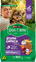 DOG CHOW Filhote Racas Pequenas Carne Frango e Arroz 900g