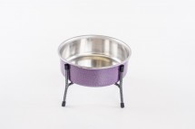COMEDOURO ARAMADO SIMPLES NF MINI  LILAS