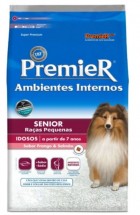 Premier Ces Ambientes Internos Senior Sabor Frango & Salmo 2,5kg