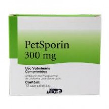 PETSPORIN 300 MG BLISTER COM 12 COMPRIMIDOS