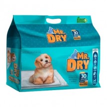 TAPETE HIGI�NICO MR DRY CONT�M 30 UNIDADES TAMANHO 80CM X 60 CM