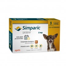 SIMPARIC 1,3 A 2,5KG COM 3 COMPRIMIDOS