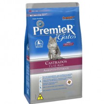 Premier Gatos Castrados 7 A 12 Anos Sabor Frango 0,5kg
