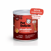 PET DELICIA GATOS PICADINHO DE CARNE 320G