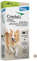 Antipulgas e Carrapatos Credeli 450 mg para C�es de 11 a 22 Kg com 1 comprimido