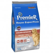 Premier Ces Raas Especficas Golden Retriever Adultos Sabor Frango 12kg