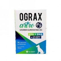 OGRAX ARTRO COLGENO DO TIPO 2 COM 30 CPSULAS PARA 20KG