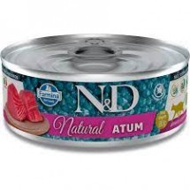 N&D GATO LATA NATURAL  ATUM 70G