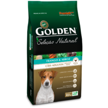 Golden Seleo Natural Ces Adultos De Pequeno Porte Sabor Frango & Arroz 10,1KG