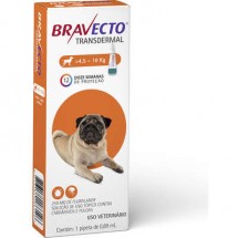 BRAVECTO TRANSDERMAL CAES 4,5 KG A  10 KG