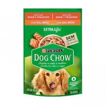 DOG CHOW Sache Adulto Racas Pequenas Salmao 100g