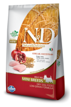 N&D ANCESTRAL GRAIN FRANGO MINI ADULTO 2,5KG