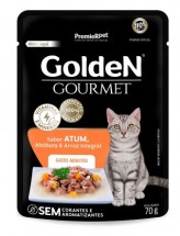 GOLDEN GATO ADULTO SACHE ATUM 70G