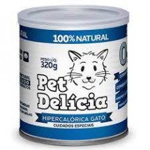 PET DELICIA GATOS HIPERCALORICA 320g