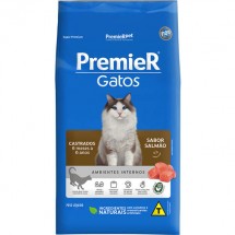 Premier Gatos Castrados 6 meses a 6 anos Sabor Salmo 7,5KG