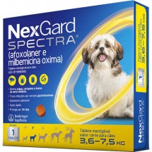 NEXGARD SPECTRA 3,6KG A 7,5KG