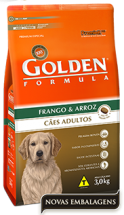 Golden Formula Ces Adultos Sabor Frango & Arroz 3 kg