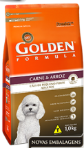 Golden Carne & Arroz Mini Bits Formula Ces Adultos 1kg