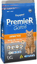 Premier Gatos Adultos Sabor Frango 1,5KG