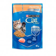 CAT CHOW Sache Filhotes Frango ao molho 85g