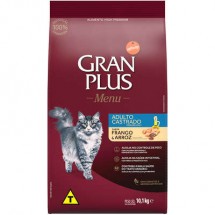 GRAN PLUS GATOS CASTRADO FRANGO 10KG