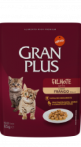 GRAN PLUS SACH� GATOS FILHOTES FRANGO 85 G