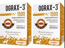 OGRAX-3 1500 30 CAPSULAS COMBO C/2