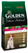 Golden Seleo Natural Ces Filhotes De Pequeno Porte Sabor Frango & Arroz 10,1KG