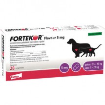 FORTEKOR FLAVOUR 5MG COM 28 COMPRIMIDOS