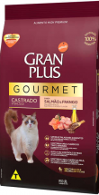 GRAN PLUS GOURMET GATOS CASTRADOS PERU E ARROZ 1KG