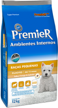 Premier Ambientes Internos Ces Filhotes Sabor Frango & Salmo 12kg