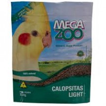 MEGAZOO EXTR CALOPSITAS E PERIQUITOS LIGHT 350 G
