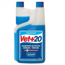 VET MAIS 20 DESINFETANTE BACTERICIDA LAVANDA 1 litro 