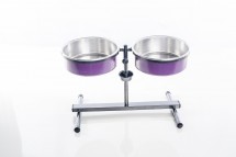 COMEDOURO REGULAVEL ANTI FORMIGA GRANDE LILAS 7.2 Litros